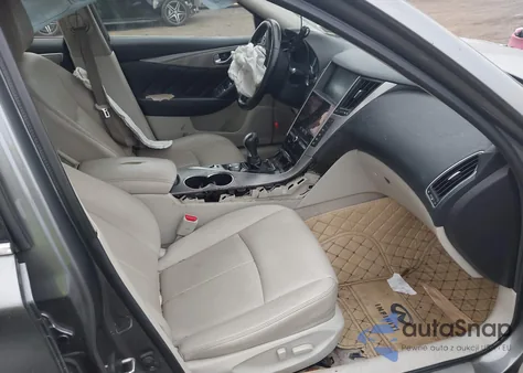 2015 Infiniti Q50 z USA, uszkodzony, nr VIN JN1BV7AR7FM404210